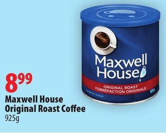 London Drugs Maxwell house original roast coffee offer