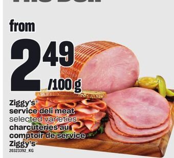 Independent City Market Ziggy's® service deli meat offer