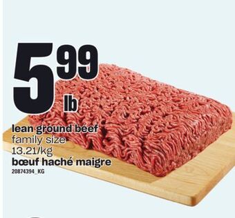 Independent City Market Lean ground beef offer