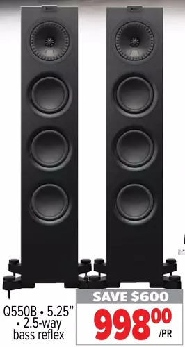 2001 Audio Video Kef speakers offer
