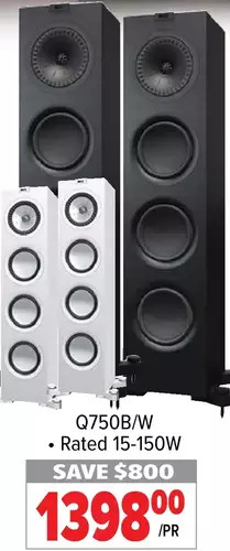 2001 Audio Video Kef speakers offer