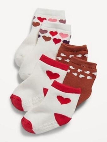Old Navy Unisex 3-pack printed socks for baby offer