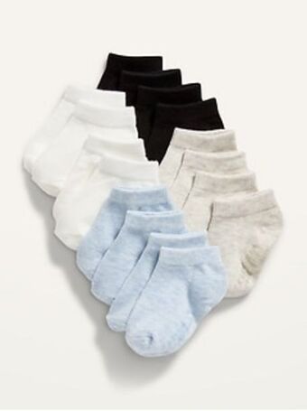 Old Navy Unisex ankle socks 8-pack for toddler & baby offer