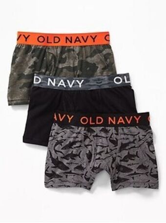 Old Navy Boxer-briefs 3-pack for boys offer