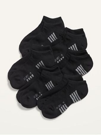 Old Navy Go-dry ankle socks 6-pack for boys offer
