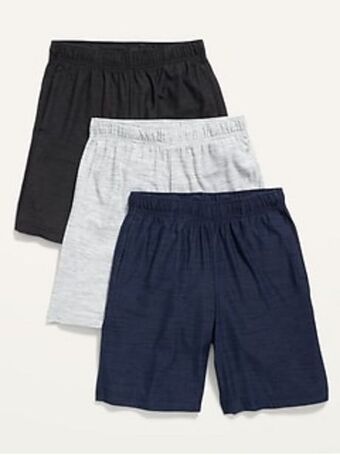 Old Navy Breathe on shorts 3-pack for boys offer