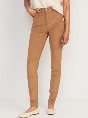 Old Navy High-waisted rockstar super-skinny corduroy pants for women offer