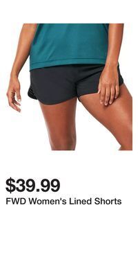 Sport Chek Fwd women's lined shorts offer