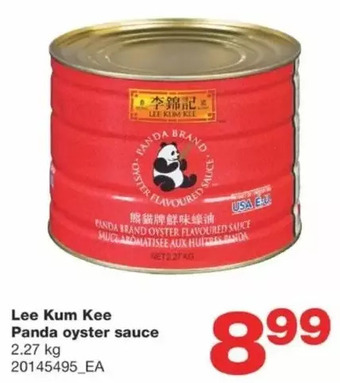 Wholesale Club Lee kum kee panda oyster sauce offer