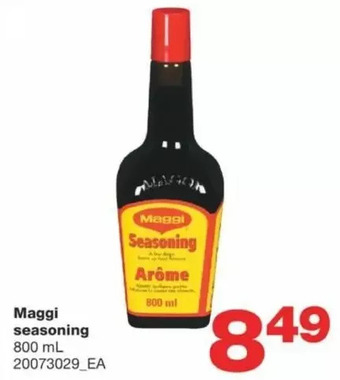 Wholesale Club Maggi seasoning offer