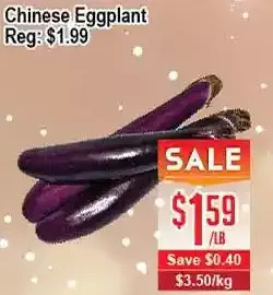 Skyland Foodmart Chinese eggplant offer