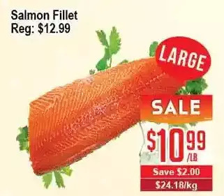 Skyland Foodmart Salmon fillet offer