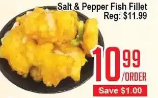 Skyland Foodmart Salt & pepper fish fillet offer