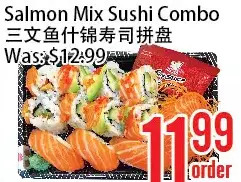Bestco Food Mart Salmon mix sushi combo offer