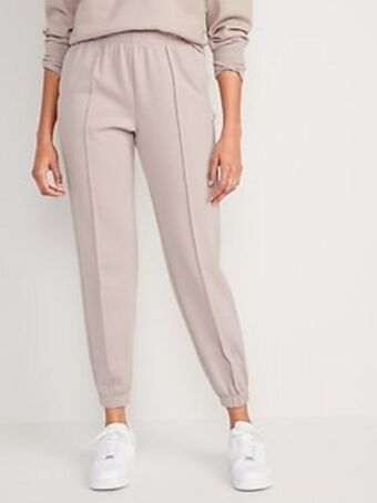 Old Navy High-waisted dynamic fleece pintucked sweatpants for women offer