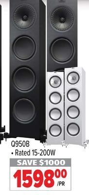 2001 Audio Video Kef bookshelf loudspeaker offer