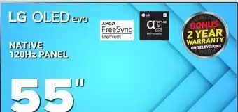Visions Electronics Lg native 120hz panel 77" c2pua smart tv offer