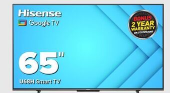 Visions Electronics Hisense 65" u68h smart tv offer
