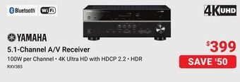 Visions Electronics Yamaha 5.1-channel a/v receiver offer
