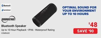 Visions Electronics Soundstage bluetooth speaker offer