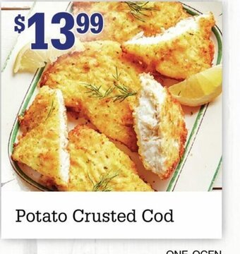 M & M Food Market Potato Crusted Cod offer
