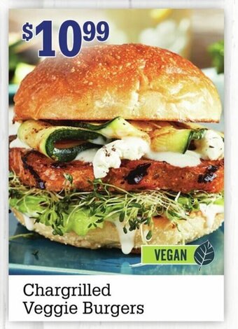 M & M Food Market Chargrilled Veggie Burgers offer