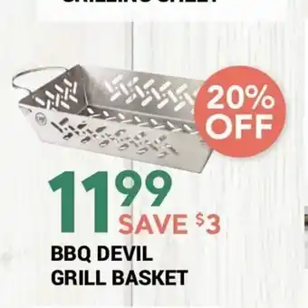 M & M Food Market BBQ Devil Grill Basket offer