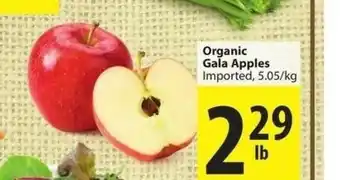 Save on Foods Organic Gala Apples offer