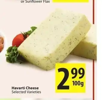 Save on Foods Havarti Cheese offer