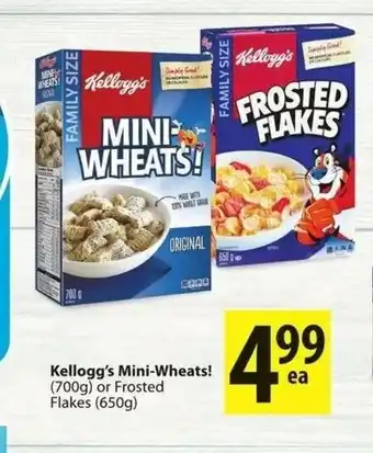 Save on Foods Kellogg's Mini-Wheats! offer