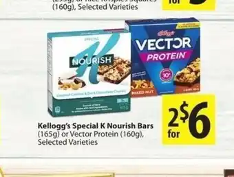 Save on Foods Kellogg's Special K Nourish Bars offer