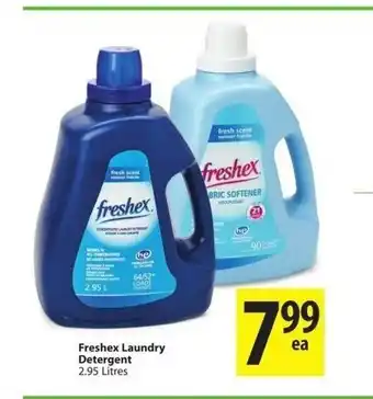 Save on Foods Freshex Laundry Detergent offer