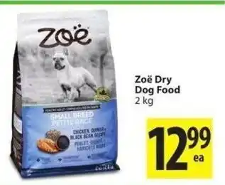 Save on Foods Zoë Dry Dog Food offer