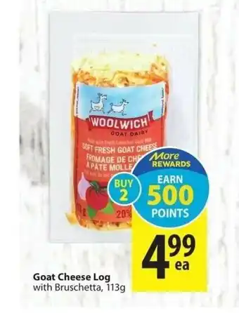 Save on Foods Goat Cheese Log offer