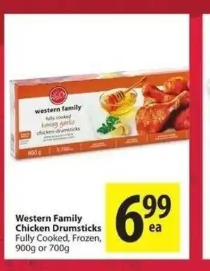 Save on Foods Western Family Chicken Drumsticks offer