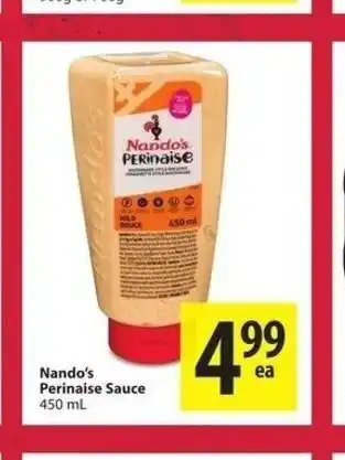 Save on Foods Nando's Perinaise Sauce offer