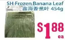Grant's Foodmart Sh frozen banana leaf offer
