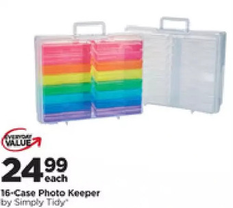 Michaels 16-case photo keeper offer