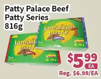 Blue Sky Supermarket Patty palace beef patty series offer