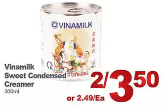 T&T Supermarket Vinamilk sweet condensed creamer offer