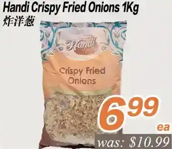 Seasons Foodmart Handi crispy fried onions offer