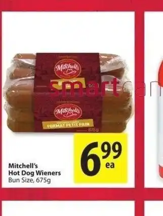Save on Foods Mitchell's Hot Dog Wieners offer