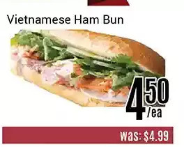 Nations Fresh Foods Vietnamese ham bun offer