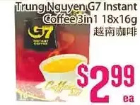 Grant's Foodmart Trung nguyen g7 instant coffee offer