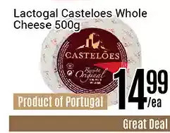 Nations Fresh Foods Lactogal casteloes whole cheese offer