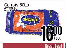Nations Fresh Foods Carrots offer