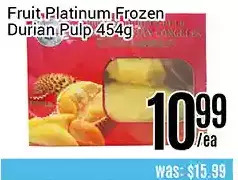 Nations Fresh Foods Fruit platinum frozen durian pulp offer
