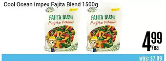 Nations Fresh Foods Cool ocean impex fajita blend offer