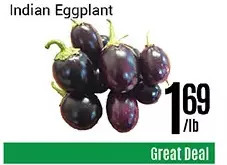 Nations Fresh Foods Indian eggplant offer