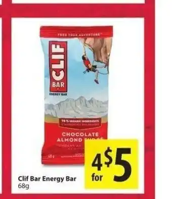 Save on Foods Clif bar Energy Bar offer